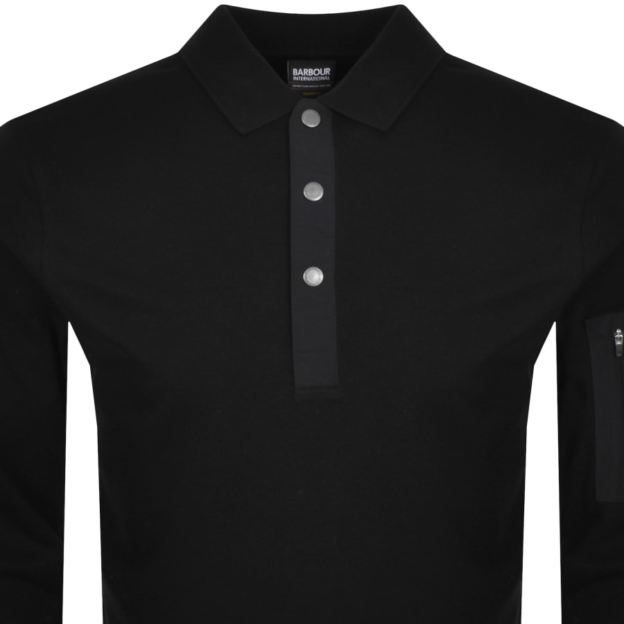 Barbour international long sleeve polo online